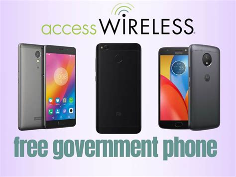 Free Government Phone & Wireless Service .